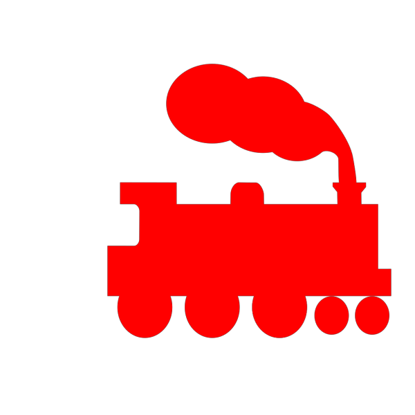 Train Silhouette PNG Clip art