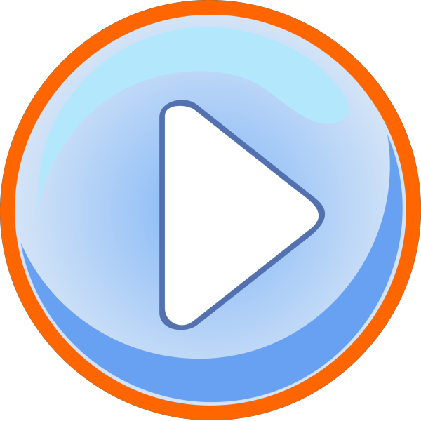 Blue Attach File Square Button PNG Clip art