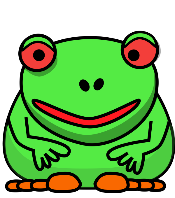 Spotted Frog PNG Clip art