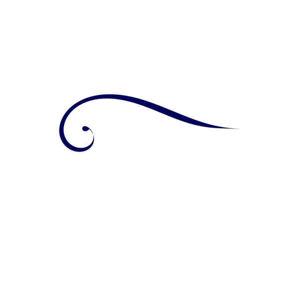 Navy Blue Swirl PNG Clip art