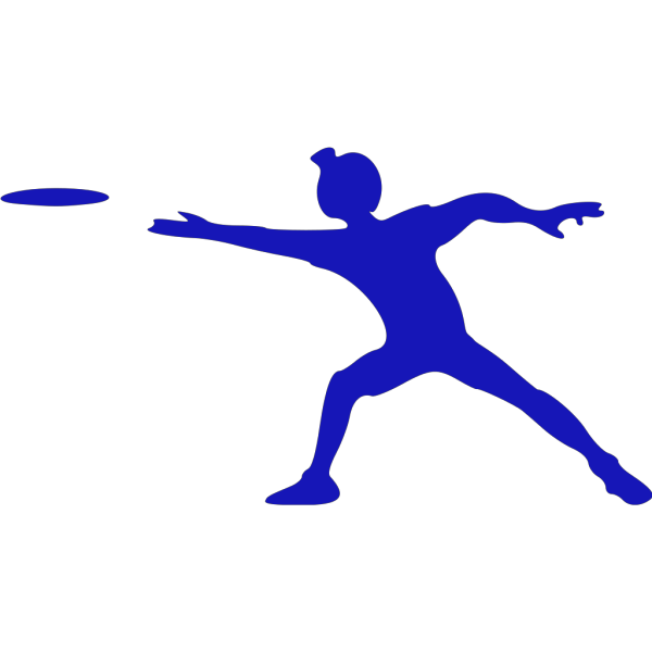 Frisbee Player PNG Clip art