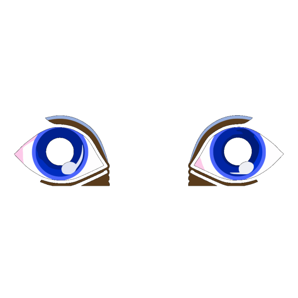 Womens Blue Eyes PNG Clip art