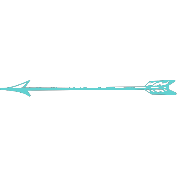 Teal Arrow PNG Clip art