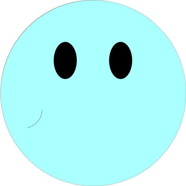 Blue Smiley Face PNG Clip art