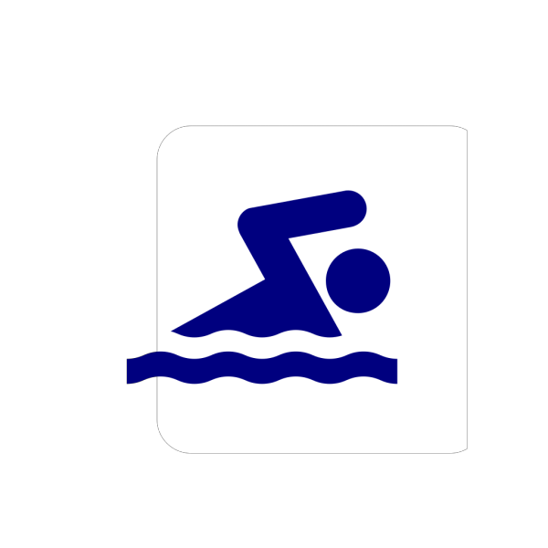 Blue Swimmer Icon PNG Clip art