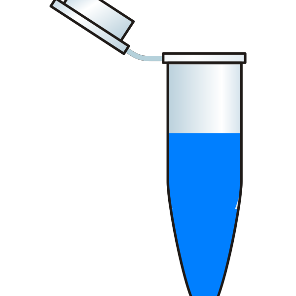 Eppendorf Tube With Serum PNG Clip art