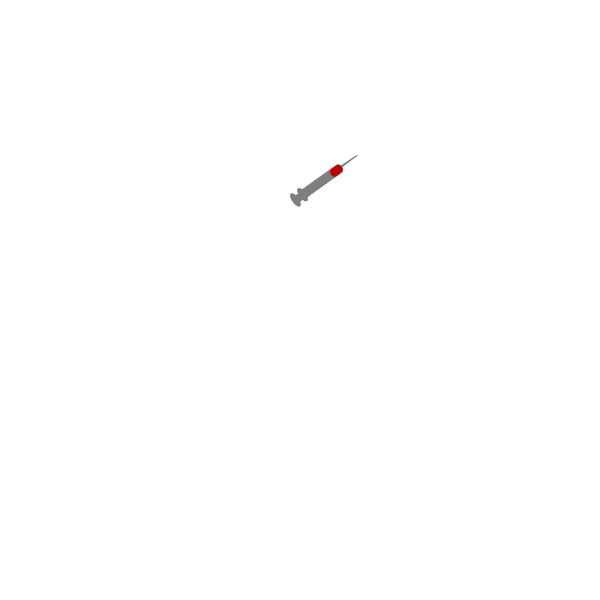 Blue Syringe PNG Clip art