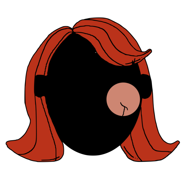 Redhead Anime Girl PNG Clip art