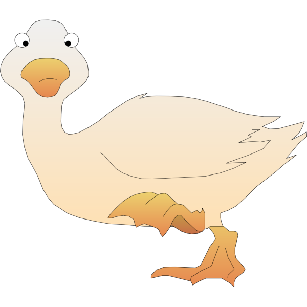 Duck Walking PNG Clip art