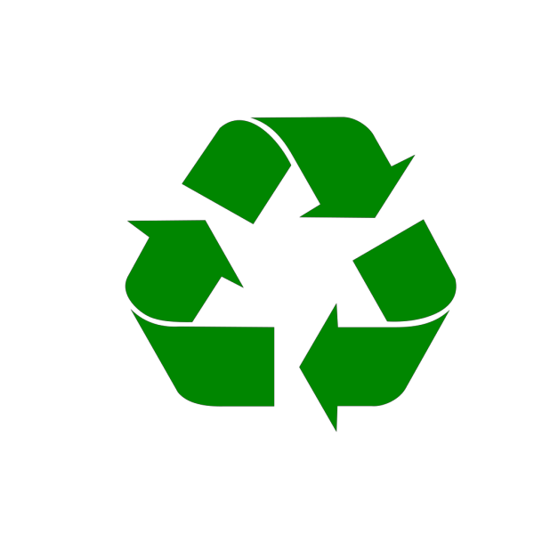 Blue Recycle Logo PNG Clip art