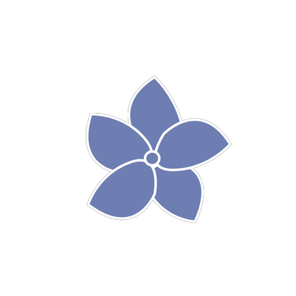 Hydrangea Flower PNG Clip art