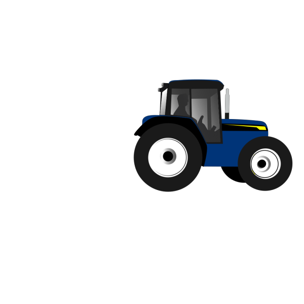 D Tractor PNG Clip art