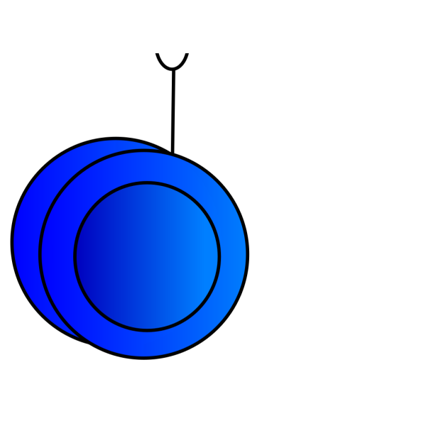 Yo-yo Blue PNG Clip art