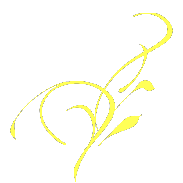 Swirl Yellow2 PNG Clip art