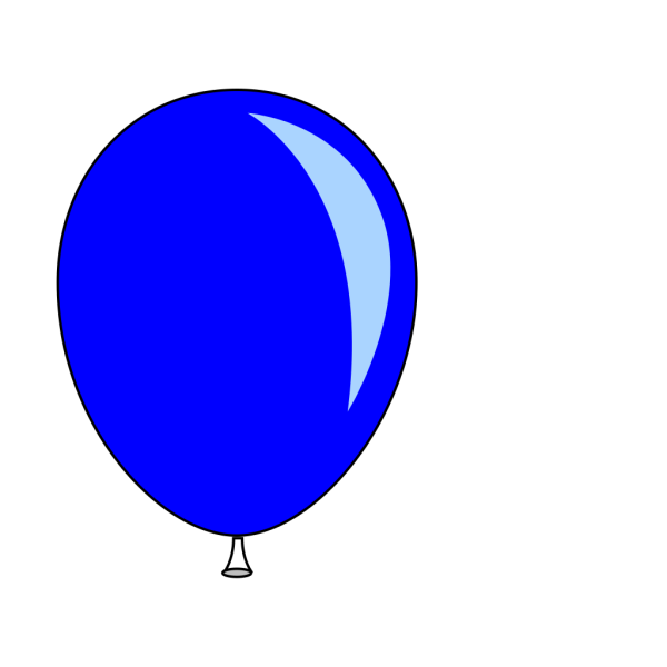 Blue Ballon PNG images