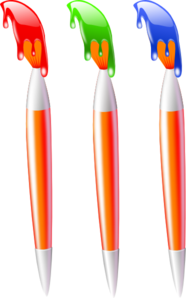 Paint On Paintbrushes PNG Clip art