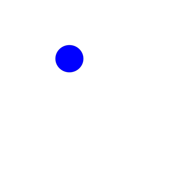 Smaller Blue Dot PNG Clip art