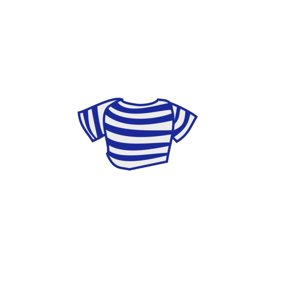 Blue Striped Shirt PNG Clip art