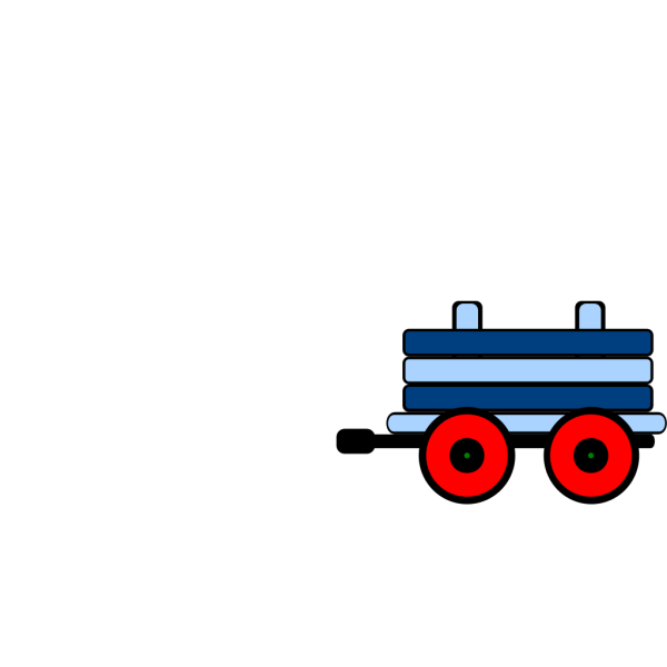 Toot Toot Train Carriage PNG Clip art