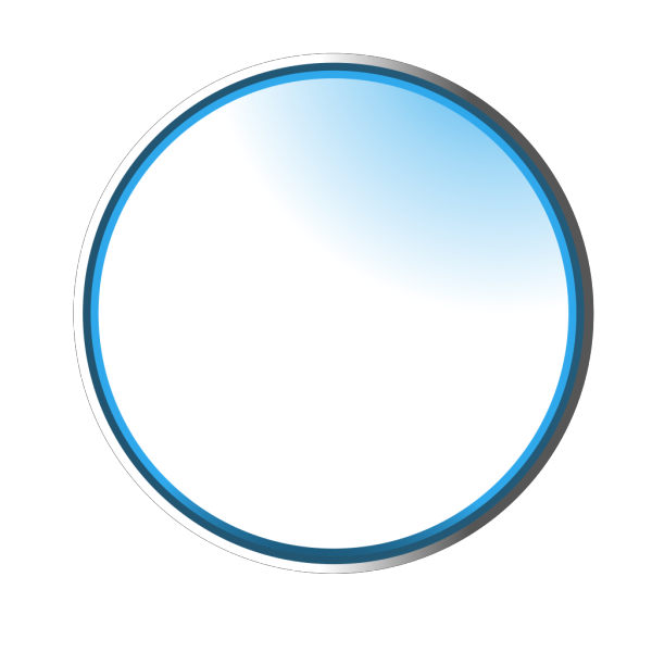 Glossy Blue Ball  PNG Clip art