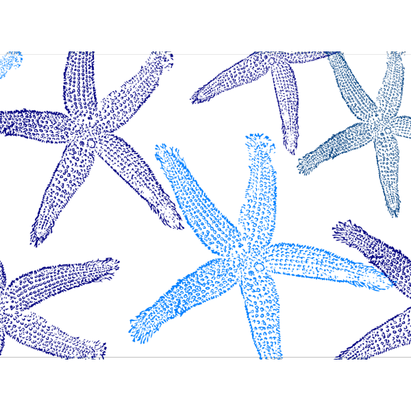 Blue Starfish PNG Clip art