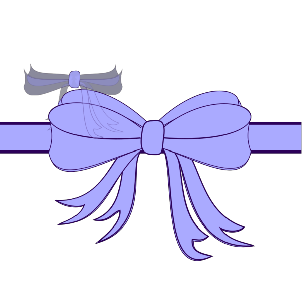 Baby Blue Bow PNG Clip art