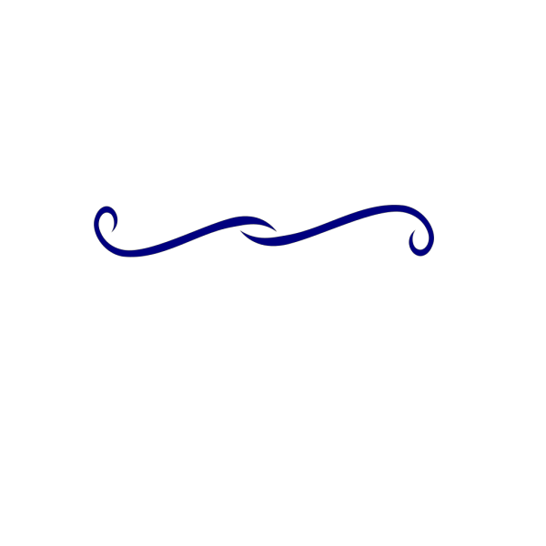 Navy Squiggle PNG Clip art