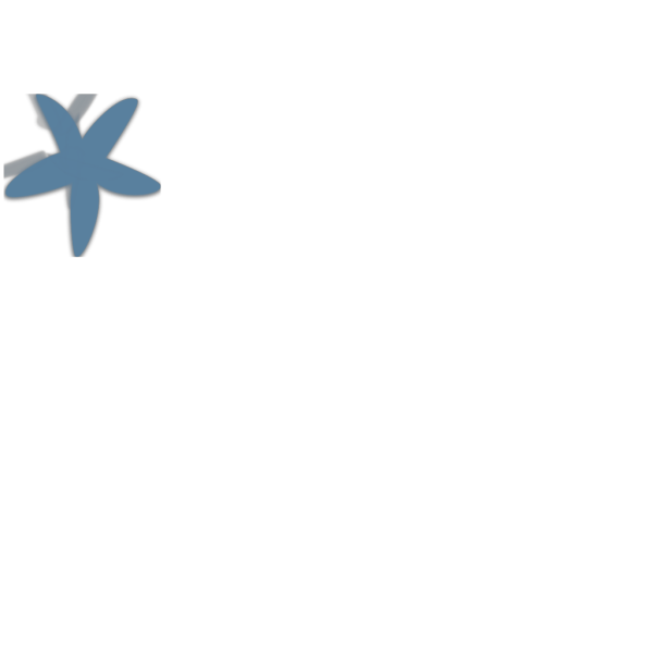 Blue Starfish PNG Clip art