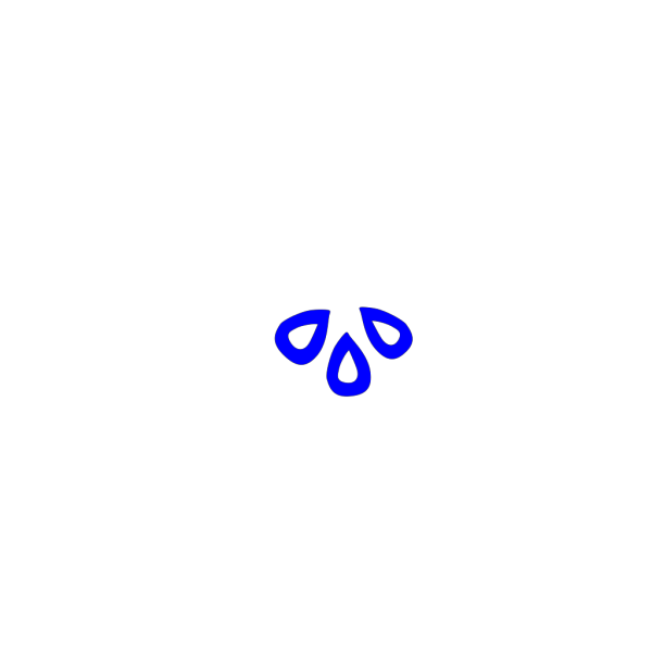 Blue Tears PNG Clip art