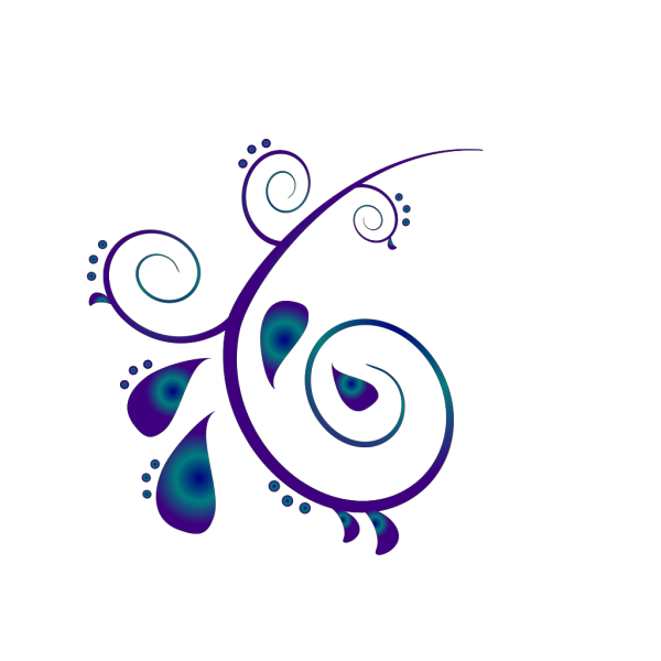 Paisley Scroll PNG Clip art