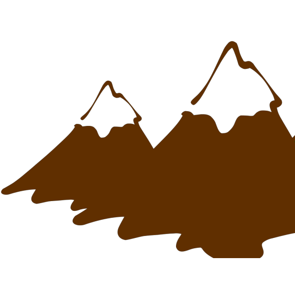 New High Def Mountain PNG Clip art
