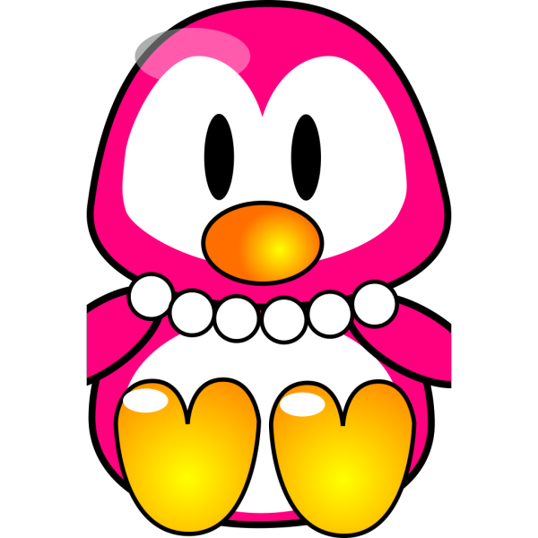 Pearl Penguin 2 PNG Clip art