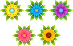 Flowers3 PNG images