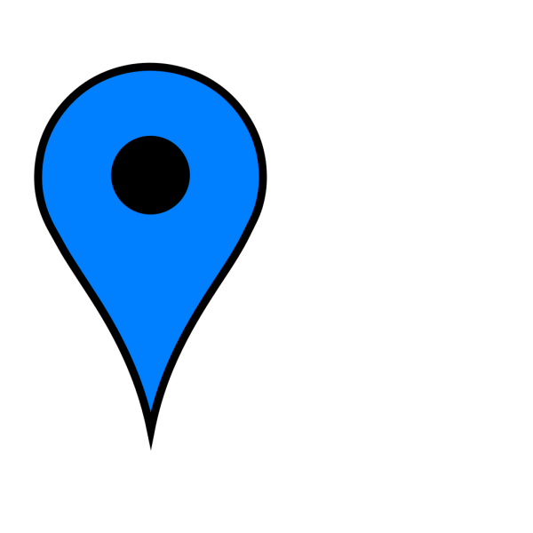 Google Maps Icon - Baby Blue PNG Clip art
