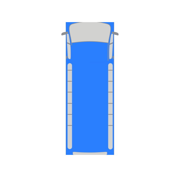 Blue Bus - 90 PNG Clip art