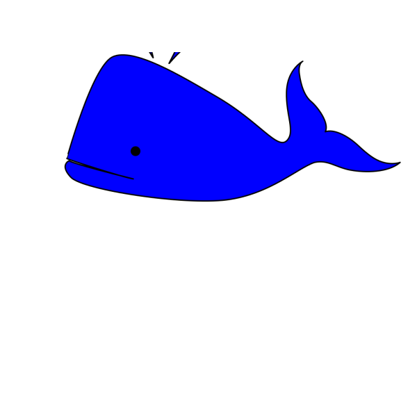 Whales Spew PNG Clip art