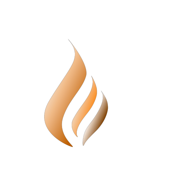 Maron  Flame Logo 5 PNG Clip art