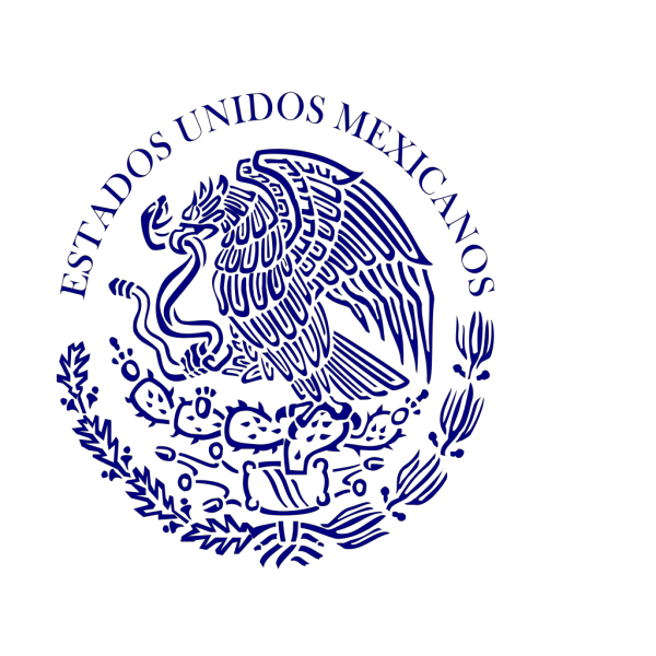 Mexico Seal Blue PNG Clip art