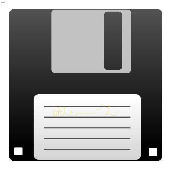 Blue Floppy Disk PNG Clip art