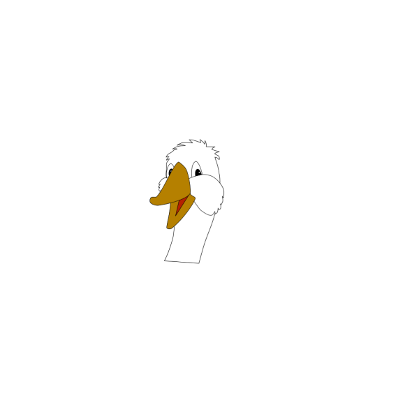 Goose Head PNG Clip art