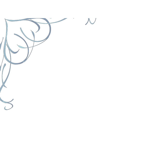 Blue Swirl Heart PNG Clip art