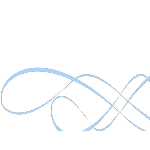 Swirl Design Blue PNG Clip art