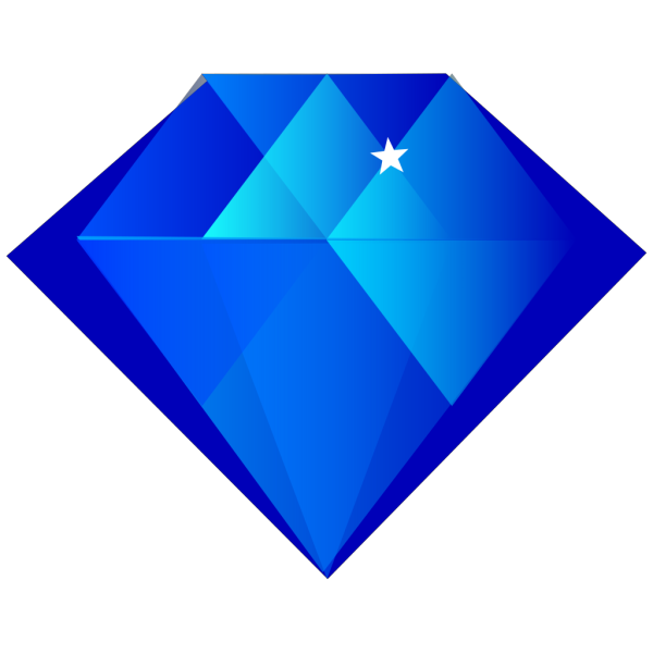 Blue Diamond PNG Clip art