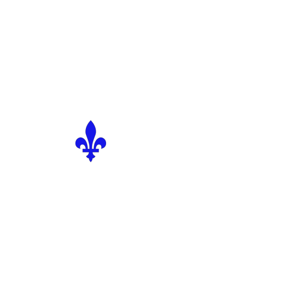 Dark Blue Fleur PNG Clip art