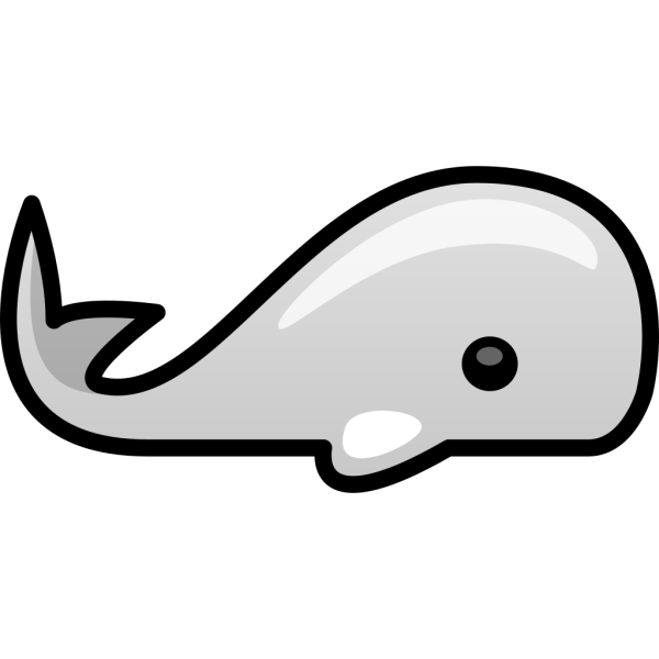 Small Whale PNG Clip art