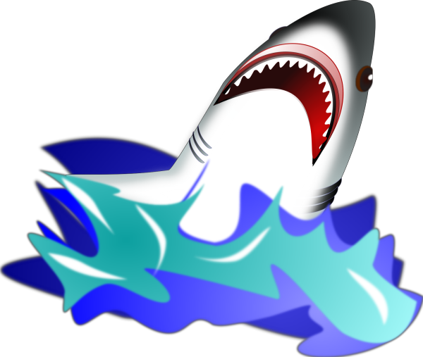 Blue Shark PNG Clip art