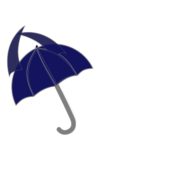 Blue Umbrella PNG Clip art