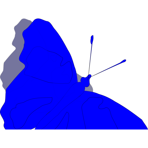 Blue.butterfly PNG Clip art