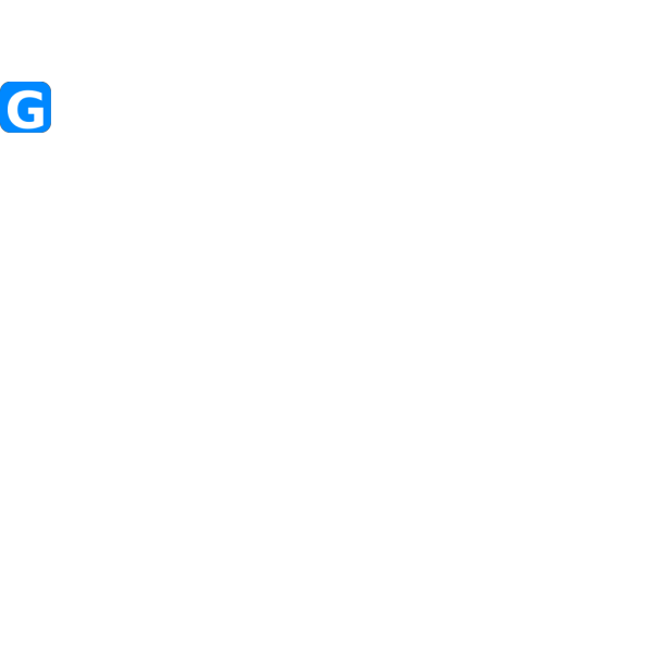 Blue Alphabet G, G Letter PNG Clip art