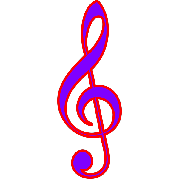 Blue Music Note PNG Clip art